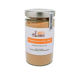 Zeige Details für Rinderknochenmehl - 500 g 49382